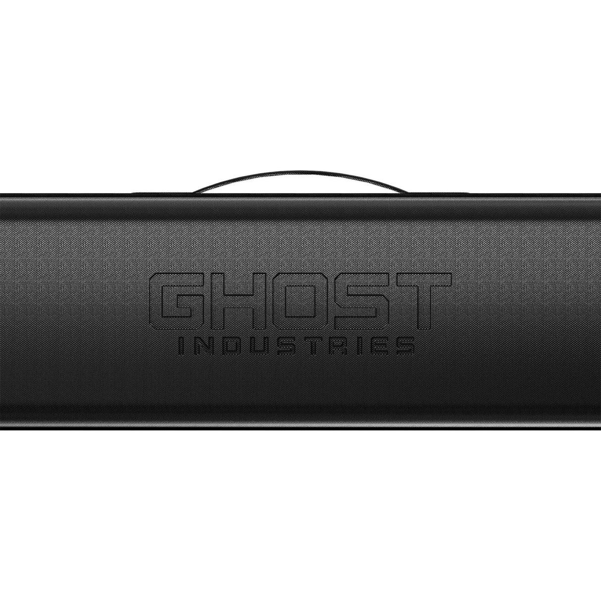 Ghost Tray Top Travel Tray Base Full System showing a sleek, black portable tray with secure compartments for travel organization.