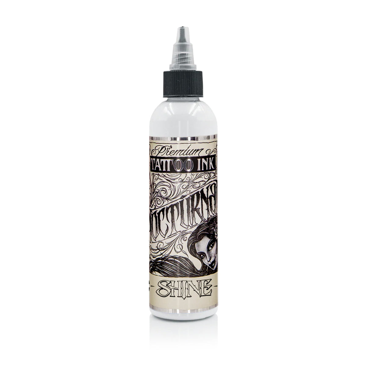 Nocturnal Shine White Legacy — flacon sur fond blanc, exemple de conditionnement de la gamme