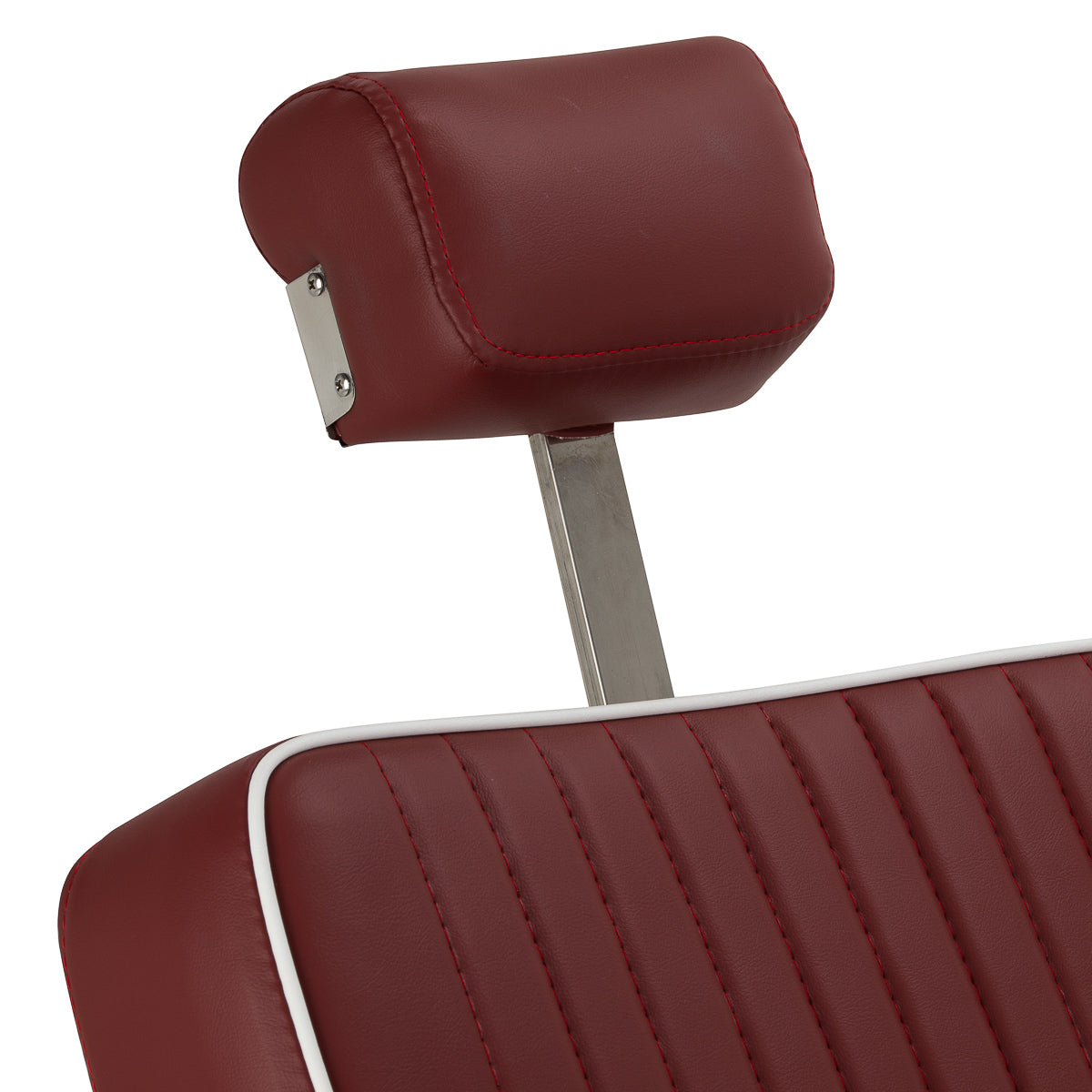 Gabbiano Visionerio barber chair red chrome frame - BVShop
