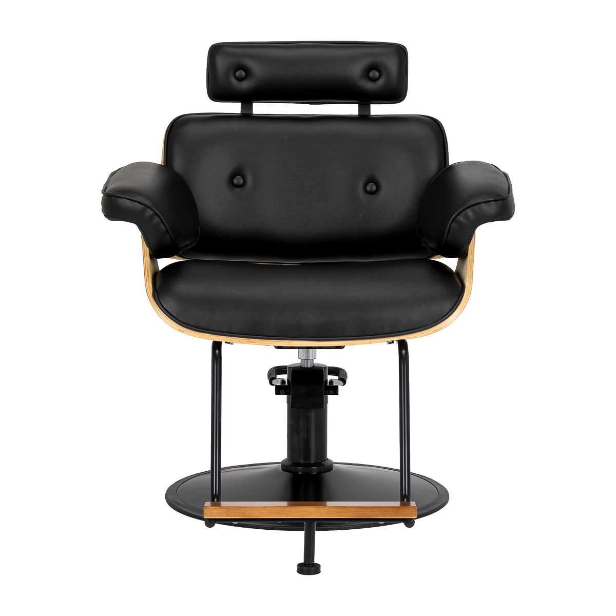 Side view of Gabbiano Florencja hydraulic hairdressing chair