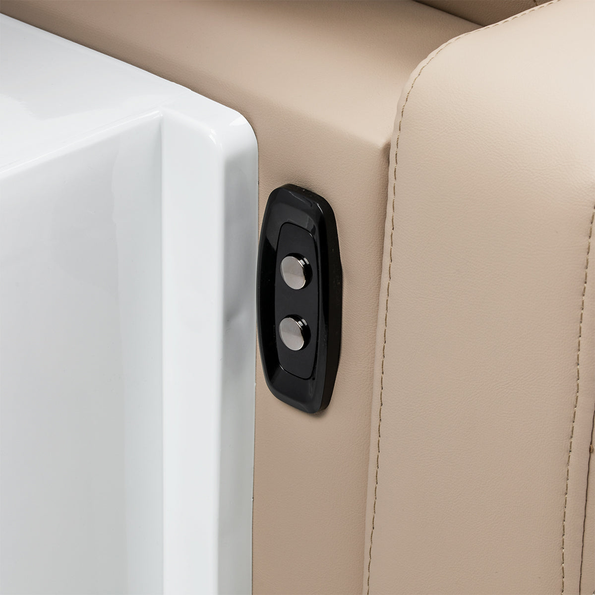 Gabbiano Sylvia Plus Bac De Lavage Électrique Avec Massage – Beige · Boutons de commande