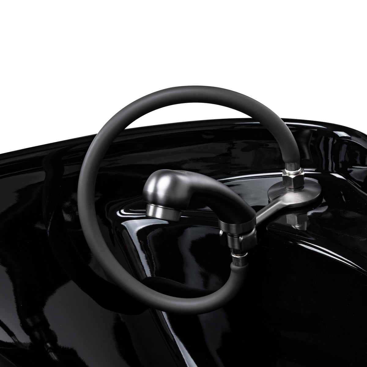 Gabbiano Ines Bac De Lavage Électrique Avec Massage – Noir · Douchette
