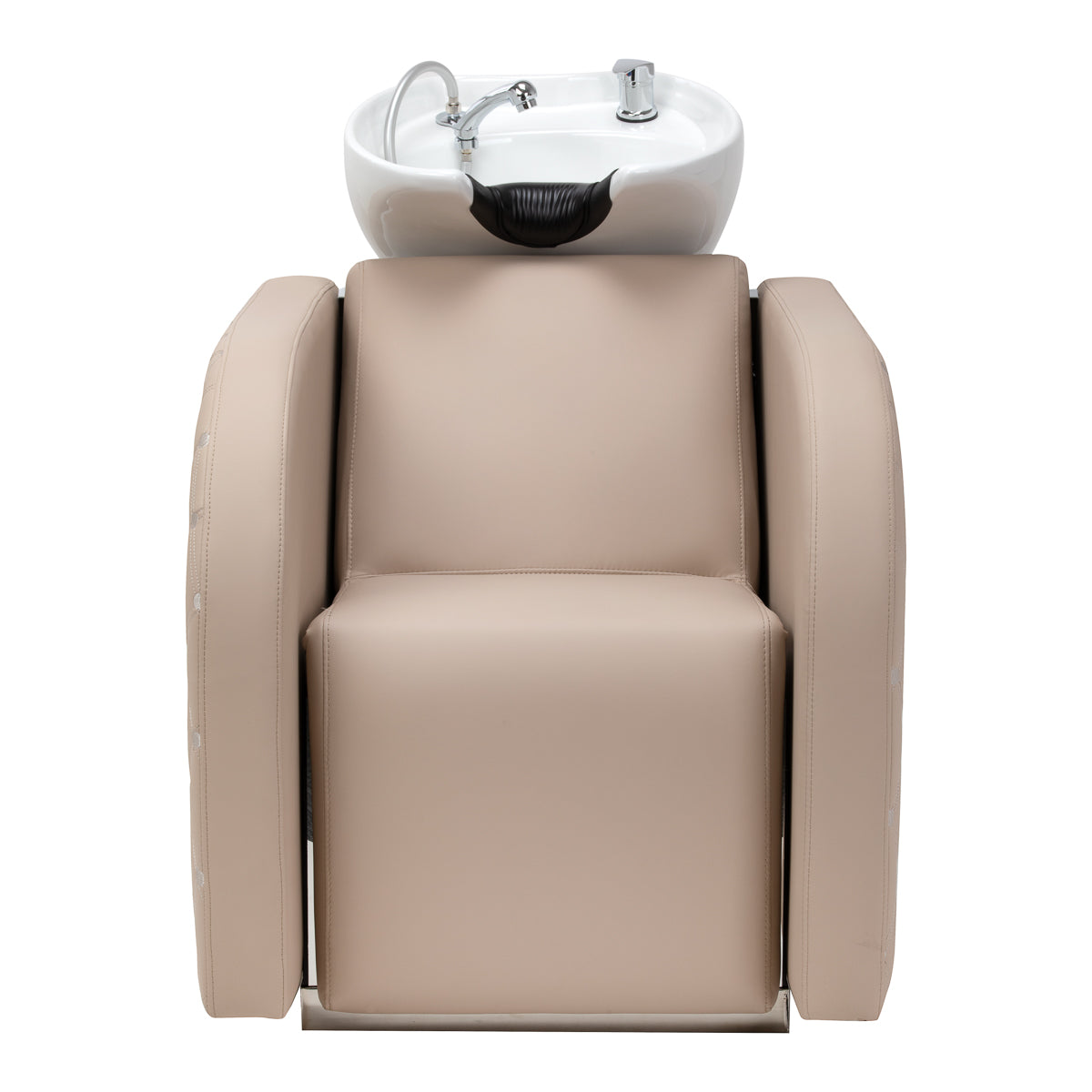Gabbiano Ines Bac De Lavage Électrique Avec Massage – Beige · Vue de face