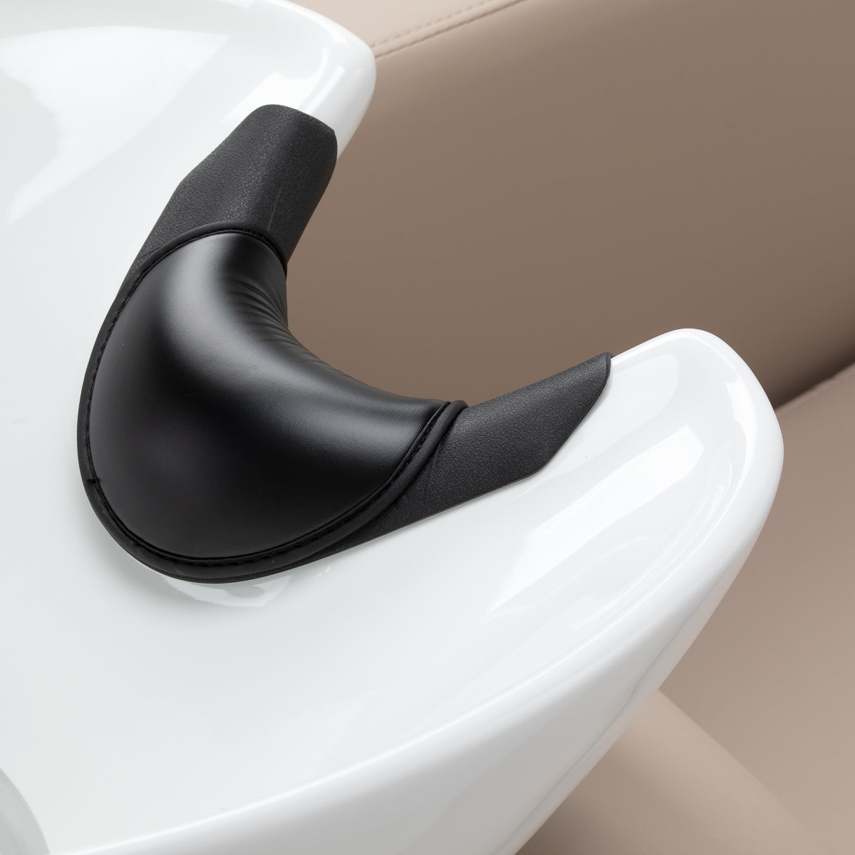 Gabbiano Ines Bac De Lavage Électrique Avec Massage – Beige · Appui de nuque