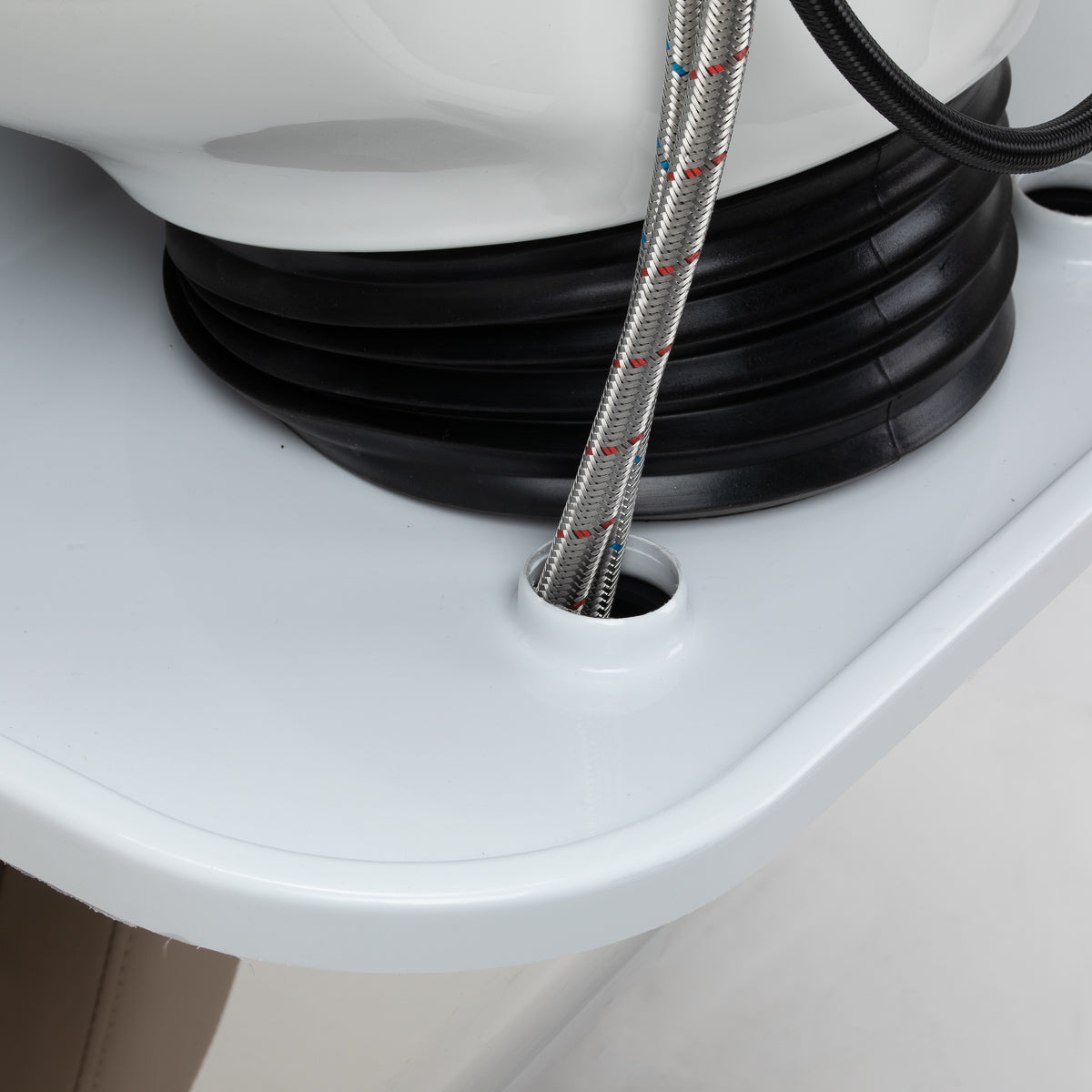 Gabbiano Ines Bac De Lavage Électrique Avec Massage – Beige · Détail de fixation