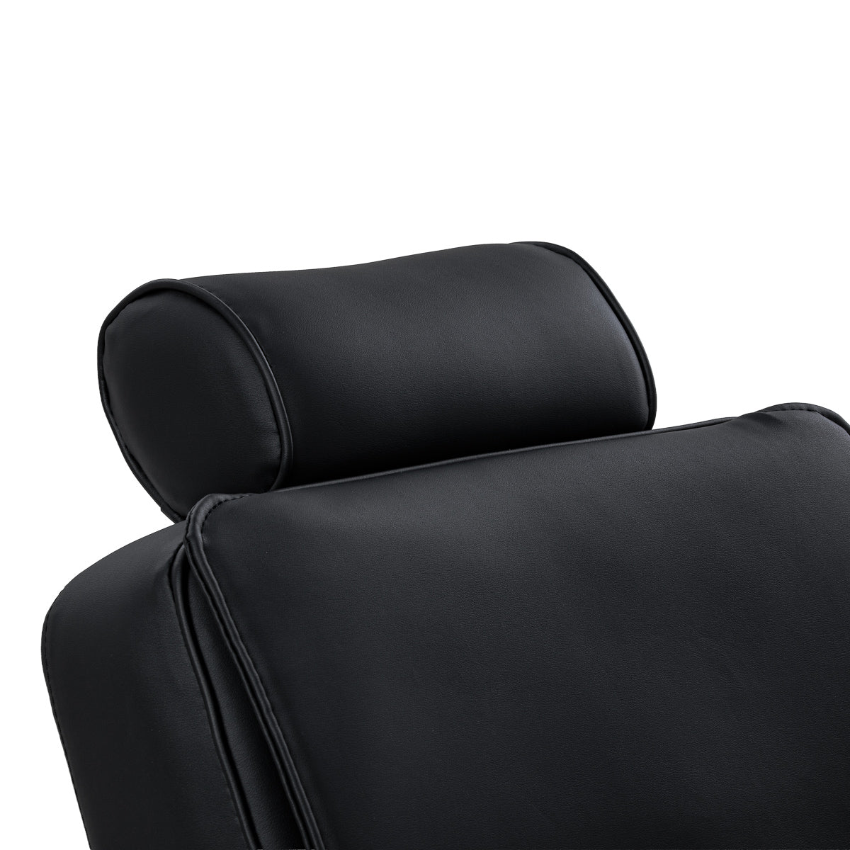 Gabbiano Continental Fauteuil De Barbier Avec Massage – Noir · Appui-tête