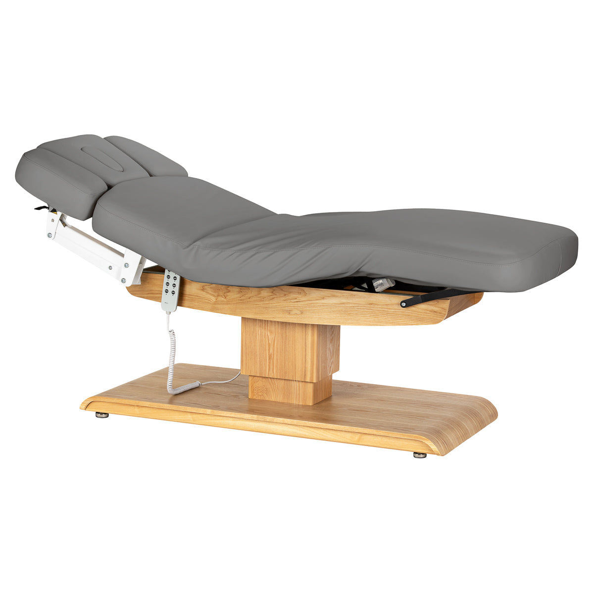 Sillon Relax · gris · housse installée sur la table