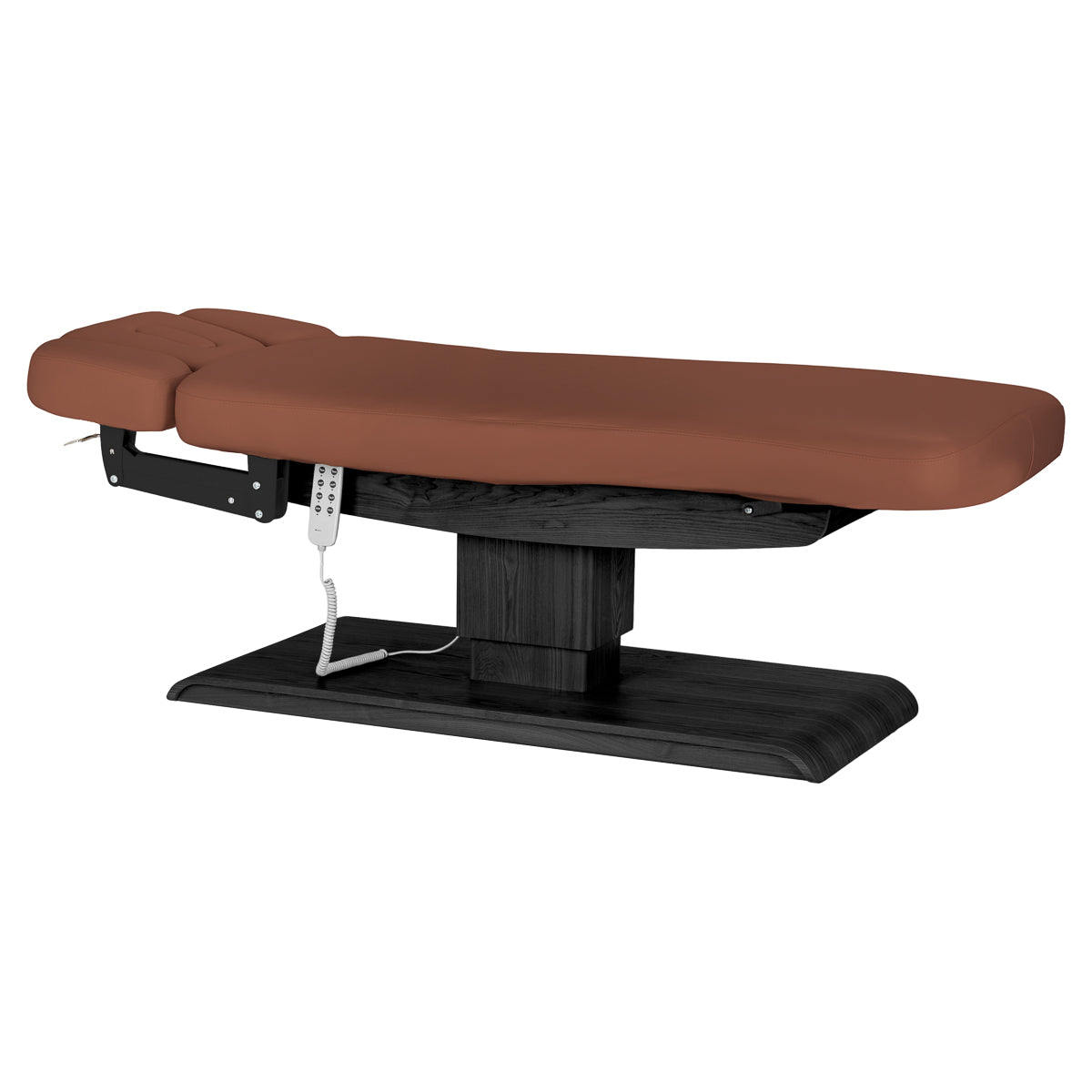 Sillon Relax · brun / noir · position à plat