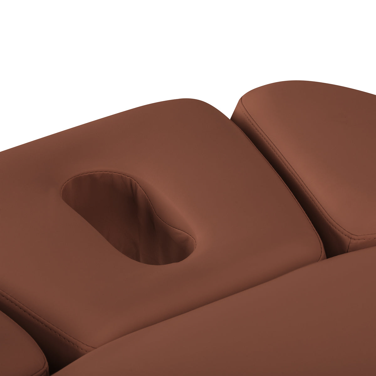 Sillon Relax · brun / noir · ouverture pour le visage