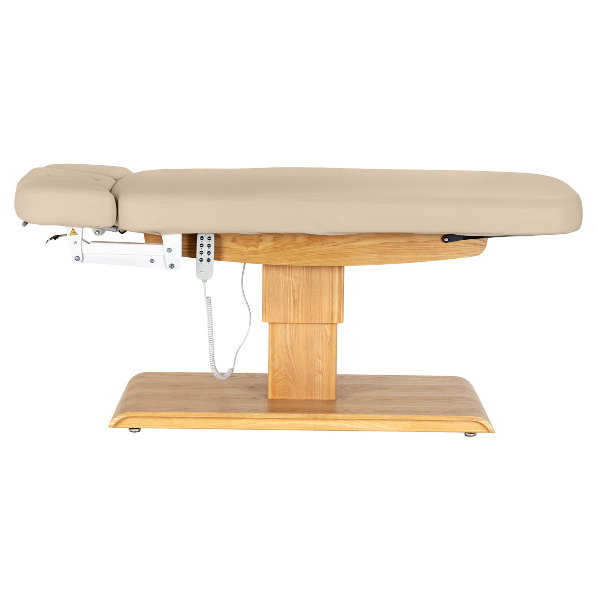 Sillon Relax · beige / brun clair · vue latérale