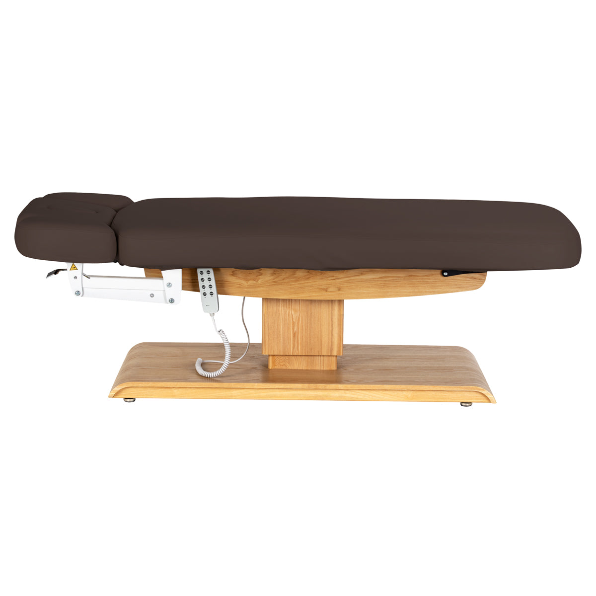 Sillon Relax · brun foncé / brun clair · vue latérale