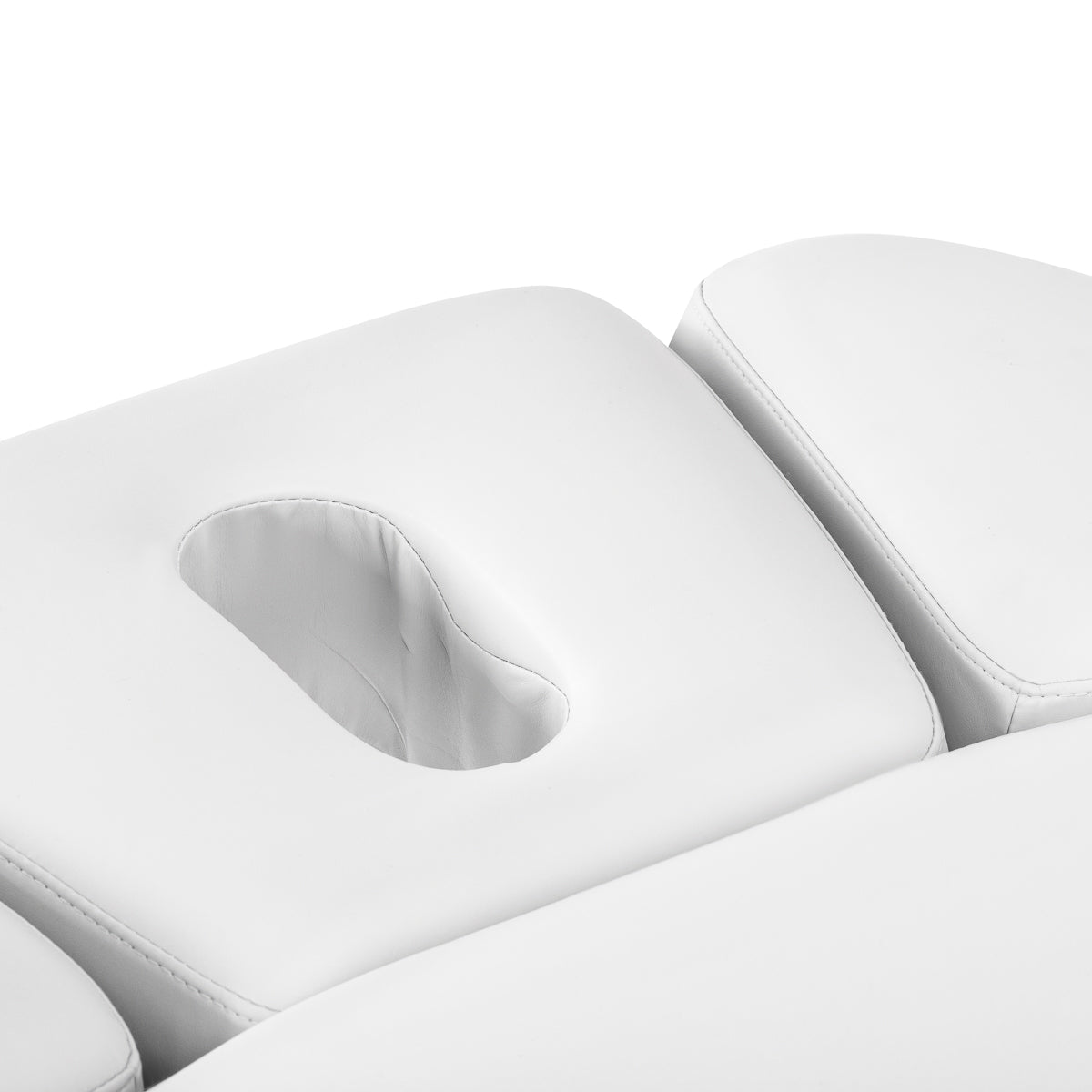 Sillon Relax · blanc / brun clair · ouverture pour le visage