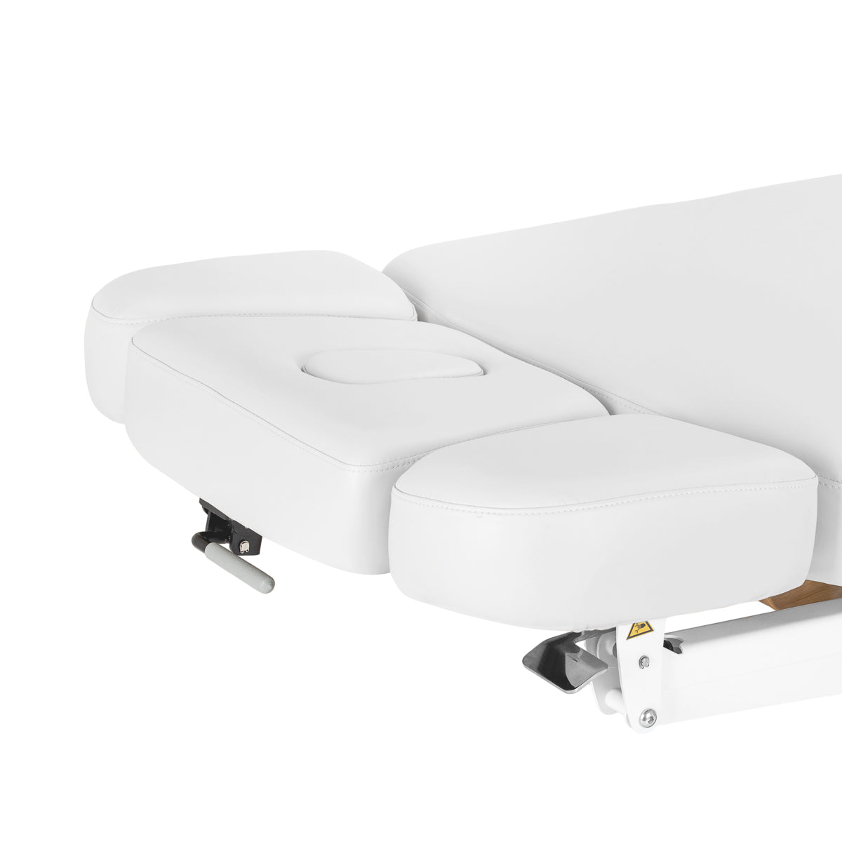 Sillon Relax · blanc / brun clair · têtière et ouverture pour le visage