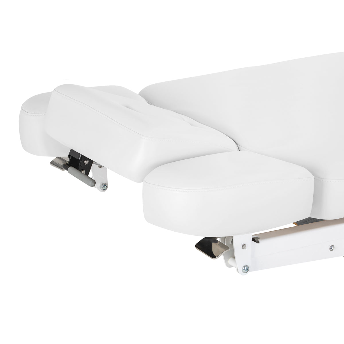 Sillon Relax · blanc / brun clair · têtière et ouverture pour le visage