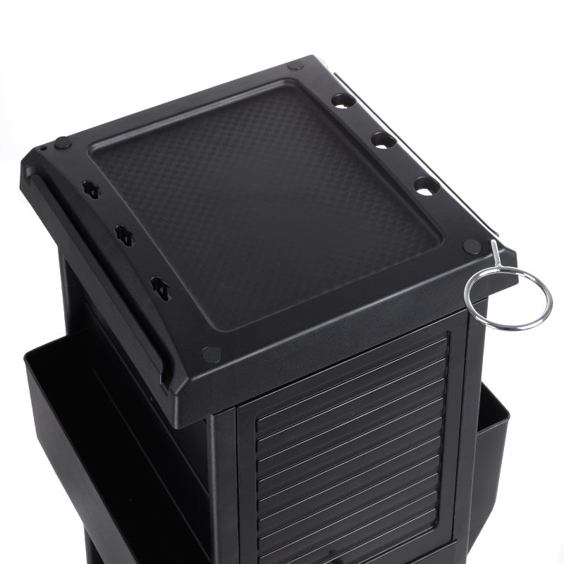 Hairdressing Helper with Curtain NG-ST006 Black - BVShop