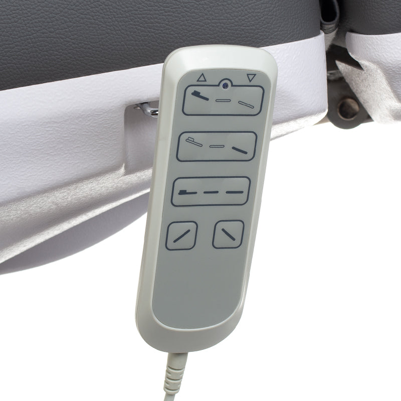 6-Elektryczny fotel kosmetyczny Mazaro BR-6672B Szar-6