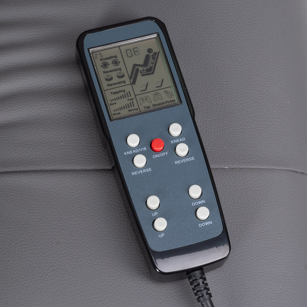 4-Fotel do pedicure z masażem BR-2307 Szary-4