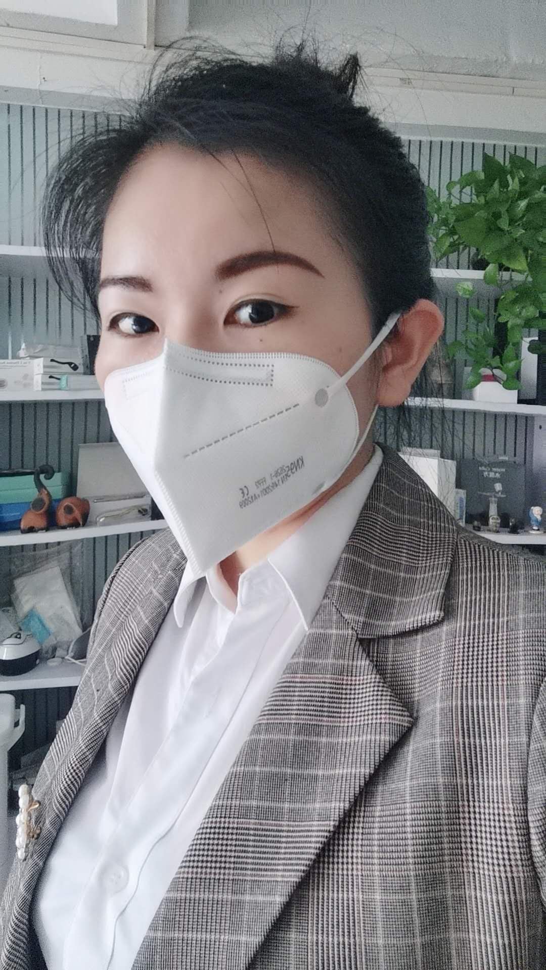 4-10x Maska ochronna KN95 FFP2 certyfikat CE-4