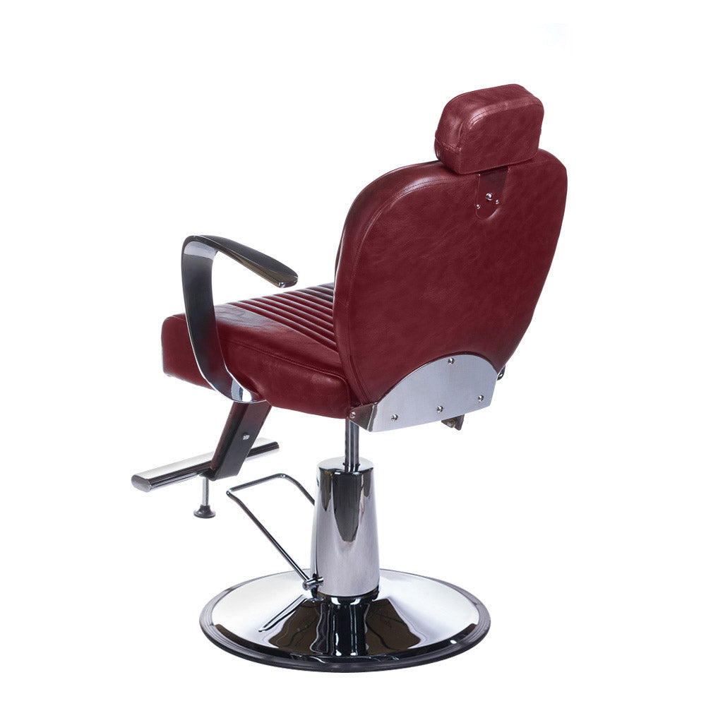 Fotel barberski OLAF BH-3273 Cherry Red - BVShop