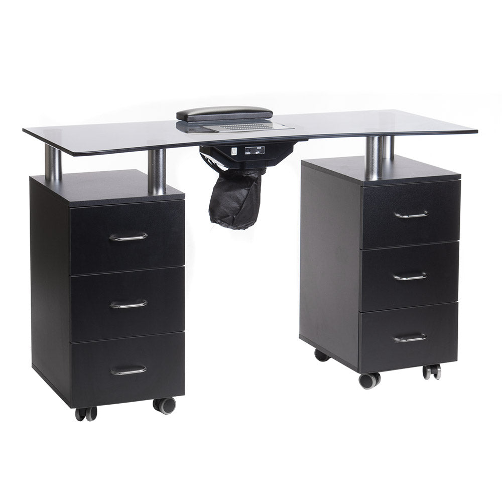 Manicure tables with a drilling hole BD-3425-1+O Cza - BVShop