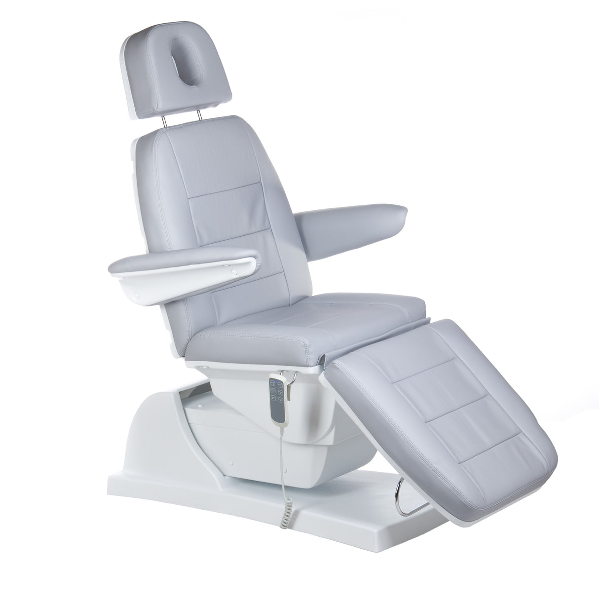 1-Elektryczny fotel kosmetyczny Bologna BG-228 szary-1