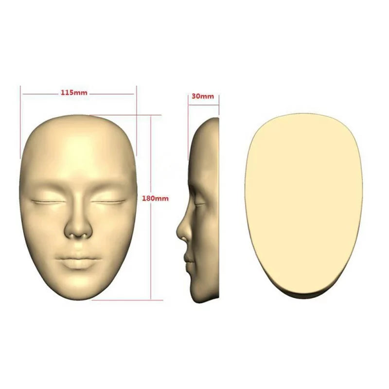 3D Realistic Silicone Face For PMU - BVShop
