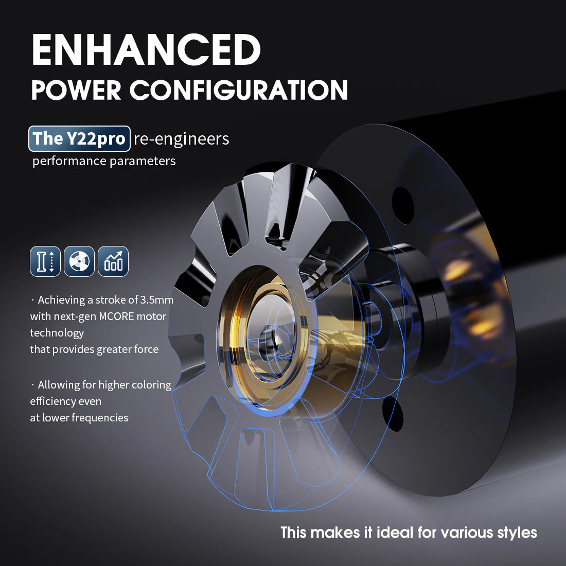 MAST Tour Y22 Pro Wireless Tattoo Pen Machine Wireless Bluetooth Verison - BVShop