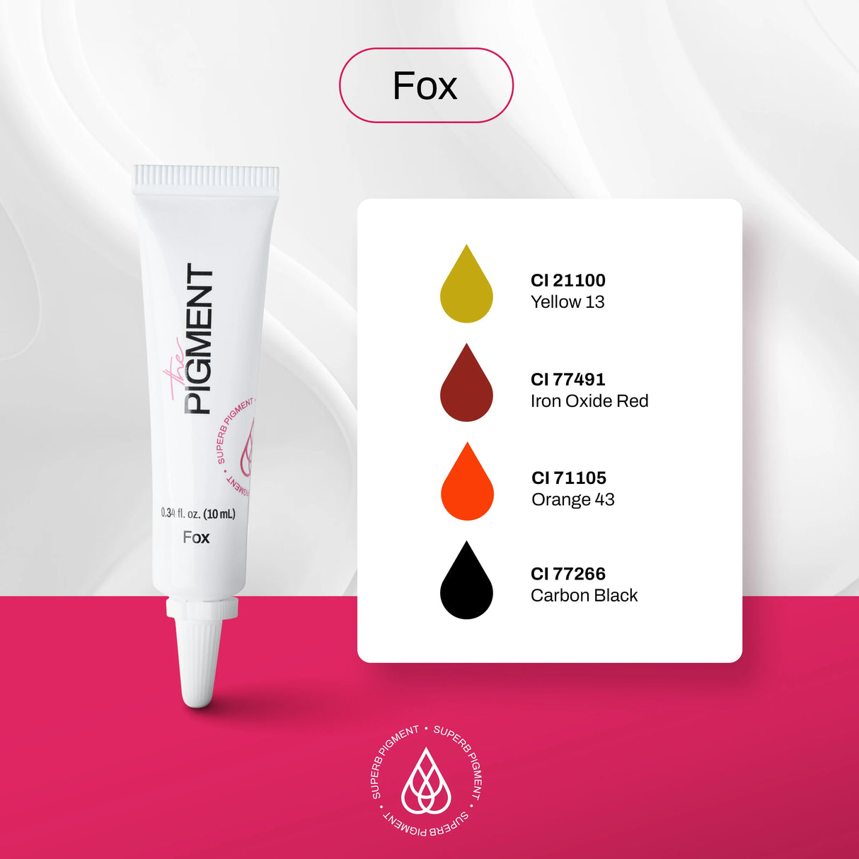 The Pigment microblading Fox Pigment 10ml