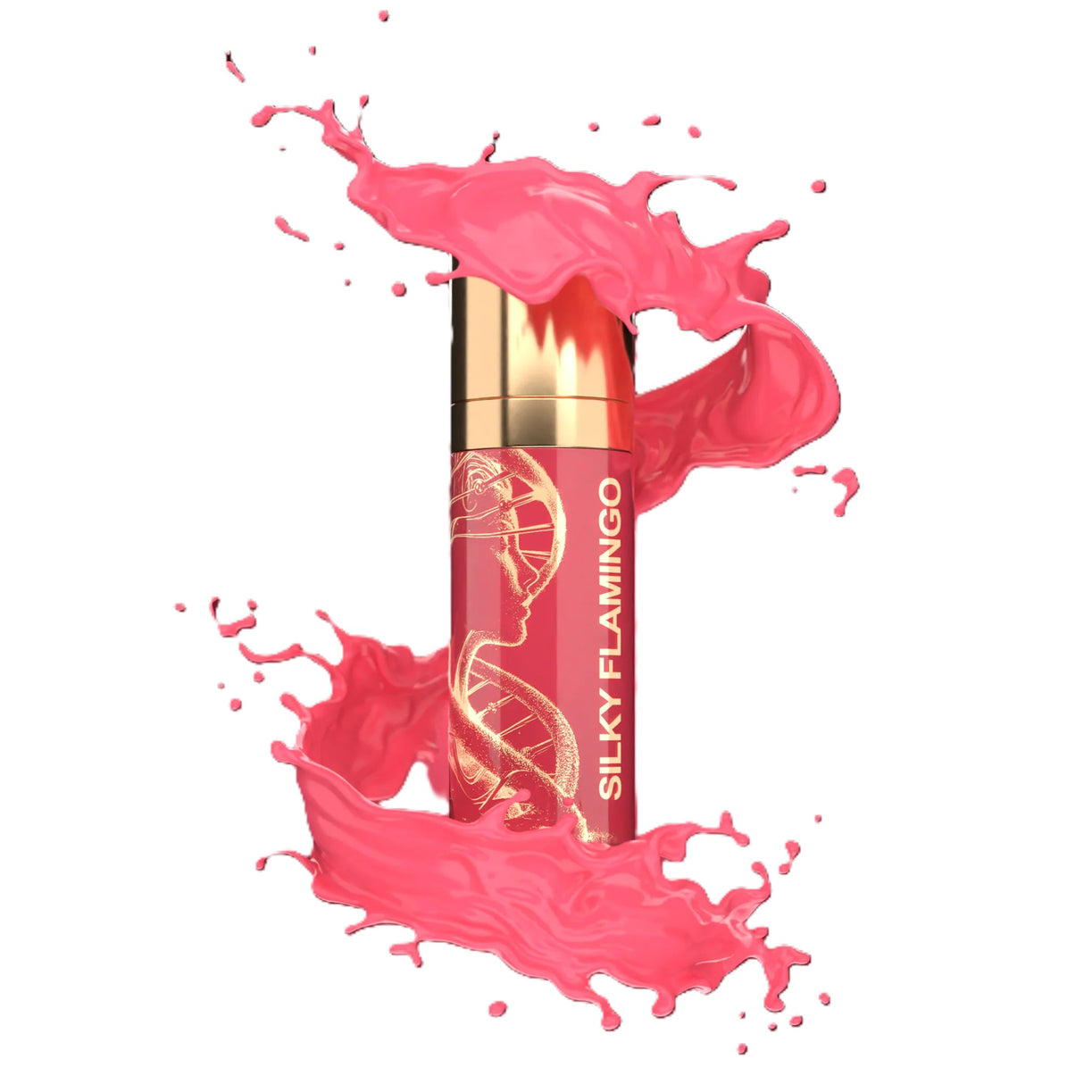 BROW DADDY × DNA Pigments Collection Or Lèvres Soie Flamant