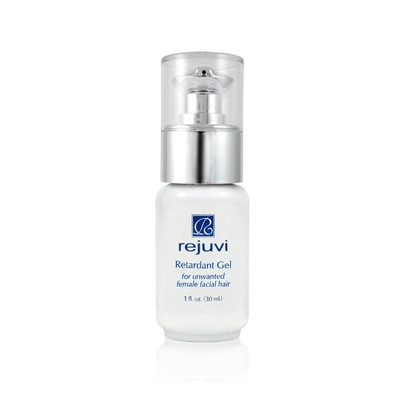 Rejuvi Retardant Gel 30ml bottle for facial hair regrowth care