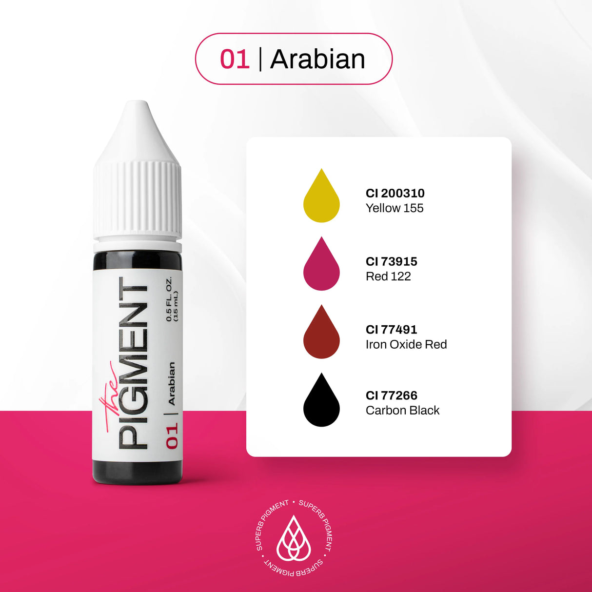 The Pigment 01 Pigment Arabian – 15ml