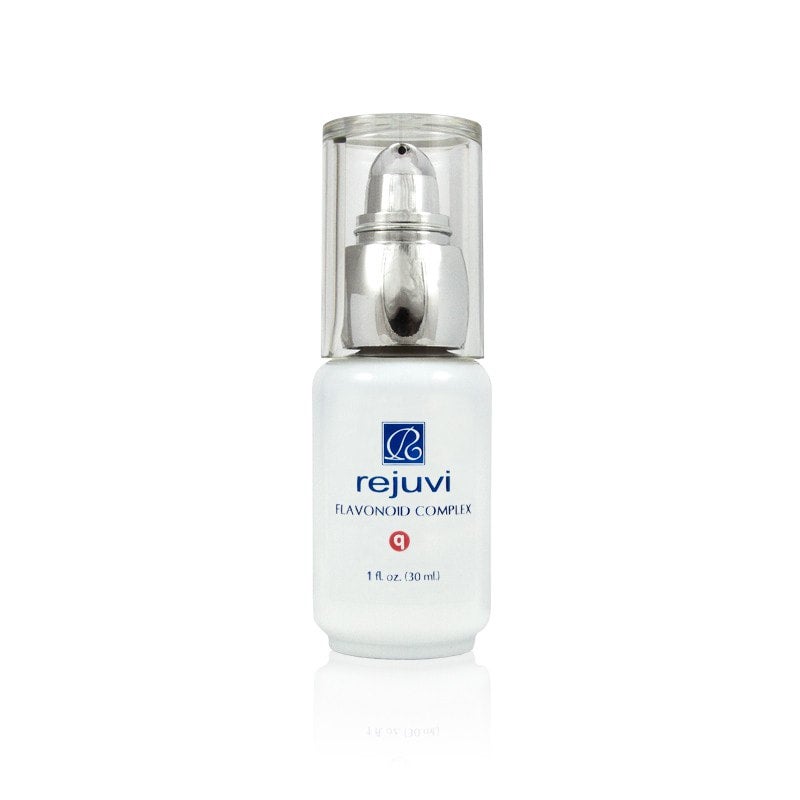 Rejuvi Flavonoid Complex 30ml packaging for sensitive, redness-prone skin