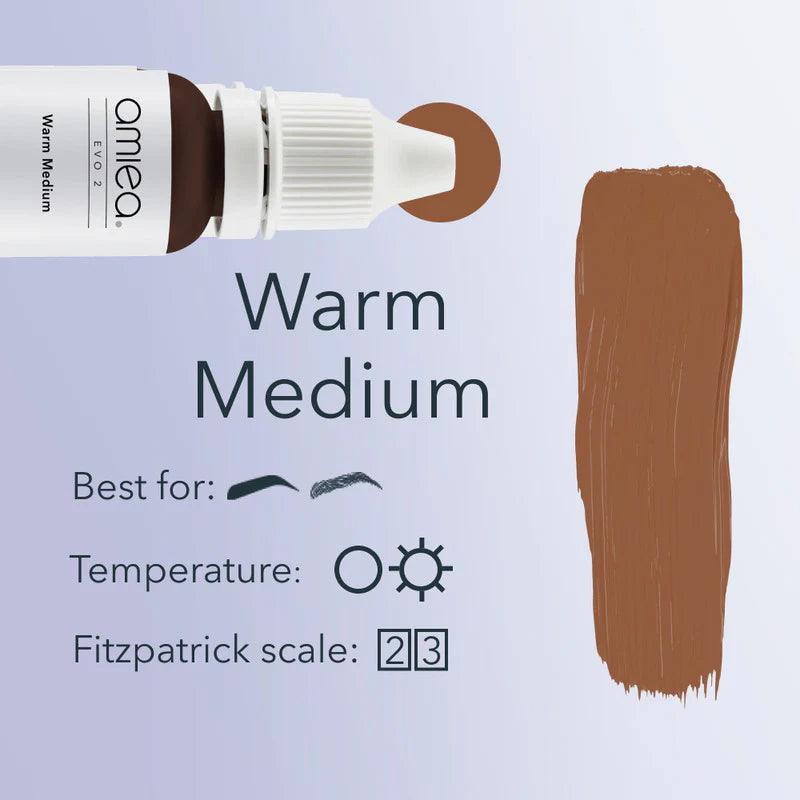 Amiea EVO2 Warm Medium Pigments 10ml - BVShop