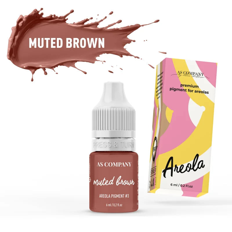AS COMPANY Hybrid Areola Pigment Set 6 × 6ml - BVShop