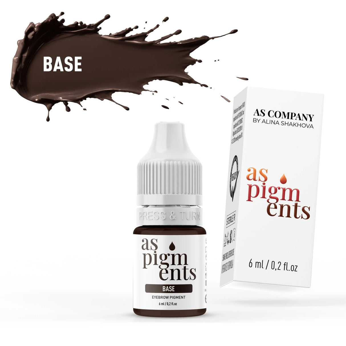 AS COMPANY Base (AS Pigments) 6/12ml - BVShop