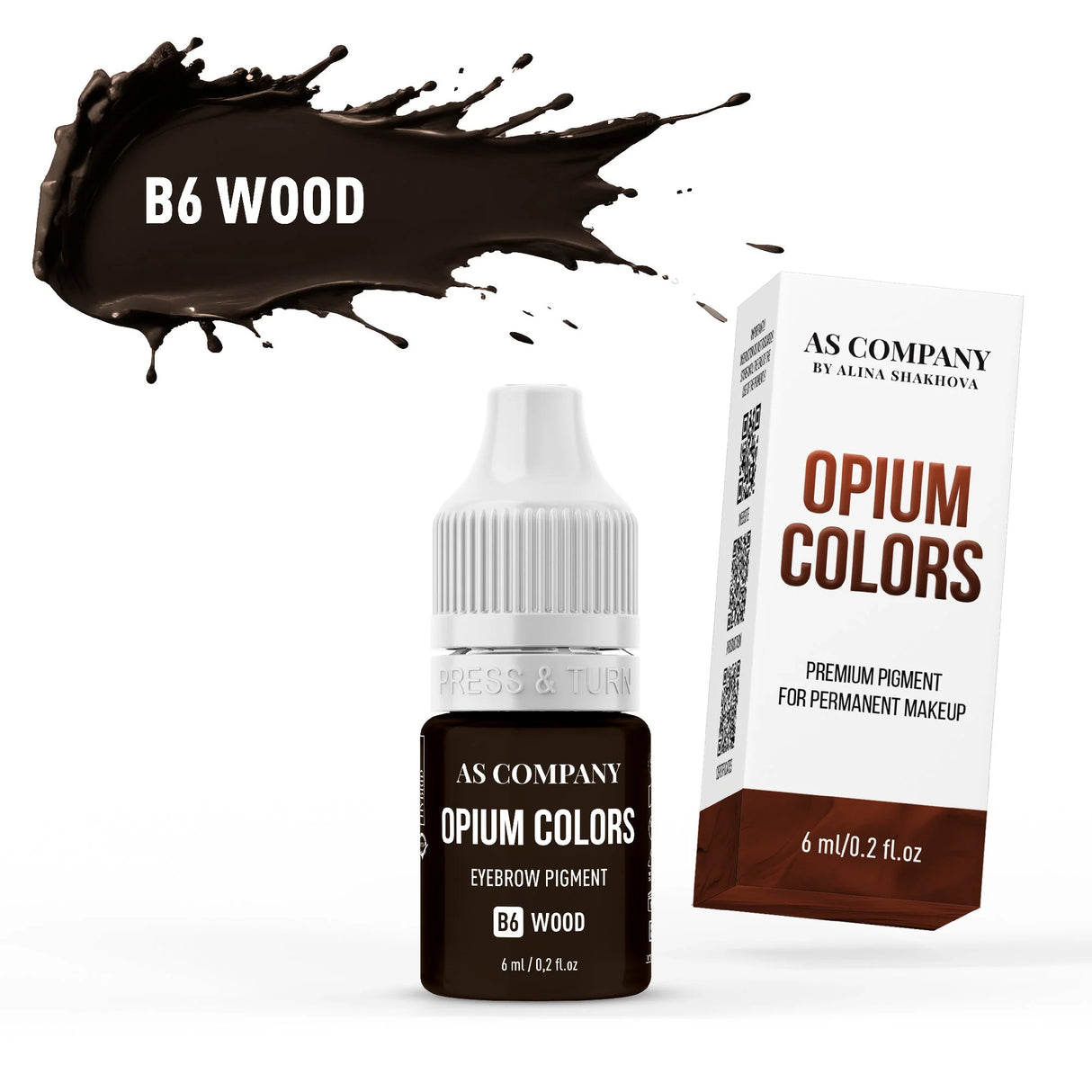 AS COMPANY B6-Wood (OPIUM COLORS) 6/15ml - BVShop