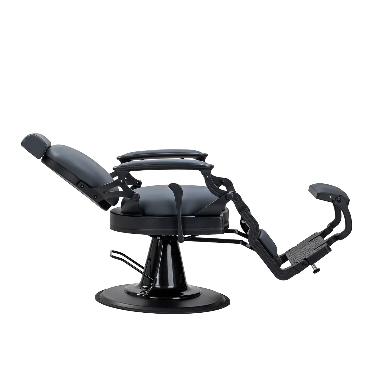 Barber chair Gabbiano Niccolo graphite buttonless - BVShop