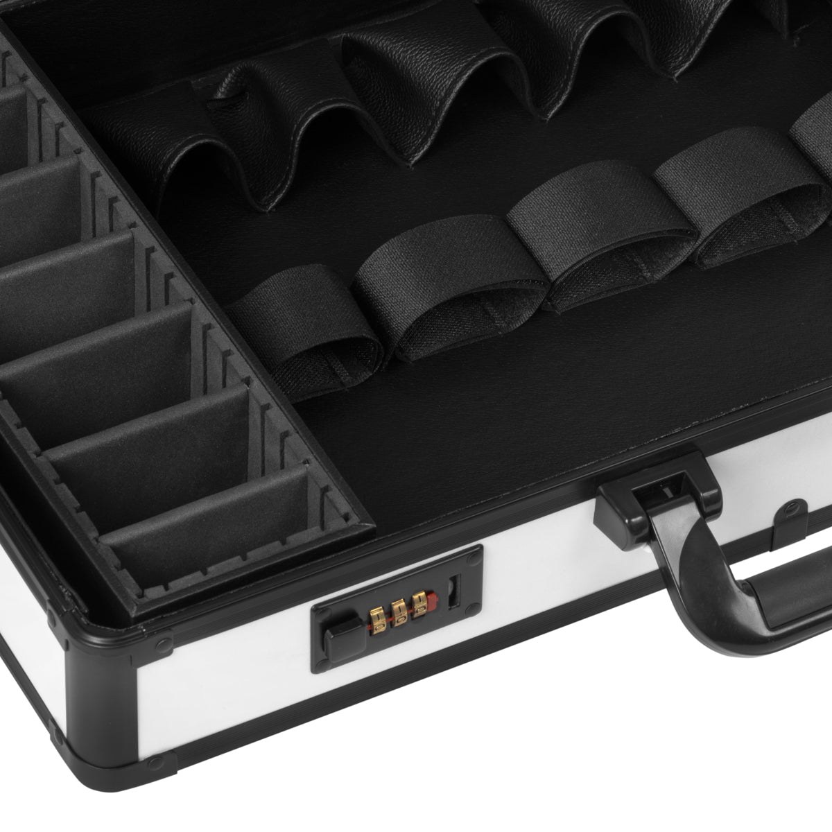 BARBER WHITE AND BLACK HAIRDRESSING SUITCASE - BVShop