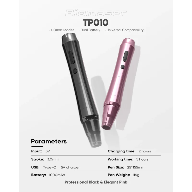 Kit machine pen sans fil Biomaser TP010