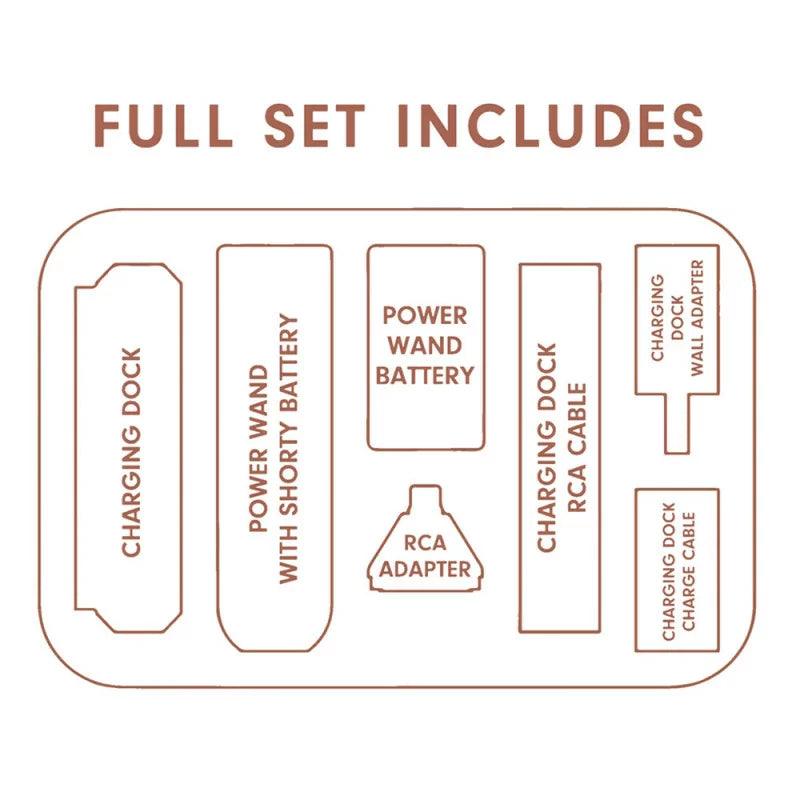 Bishop Power Wand Liner Tattoo PMU Machine Pen Full Set - BVShop