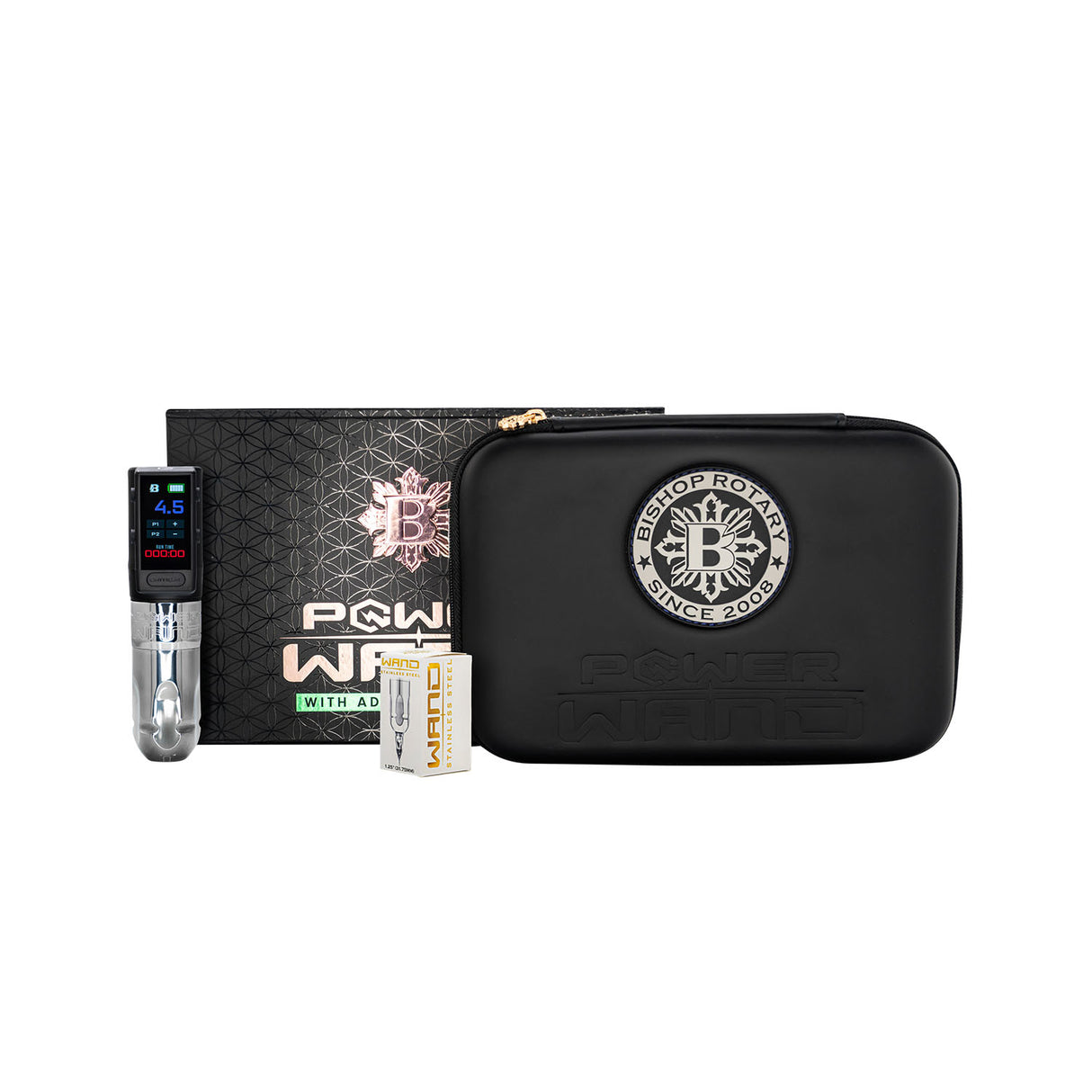 Bishop Power Wand Advanced Packer Tattoo Machine Full Set (Stroke 4.2mm) - BVShop