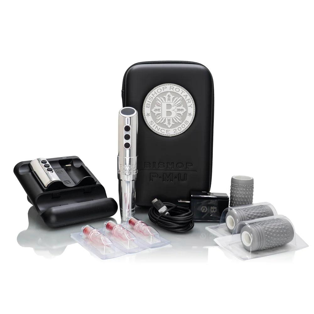 Bishop PMU Wand Silver Wireless Machine Kit - BVShop