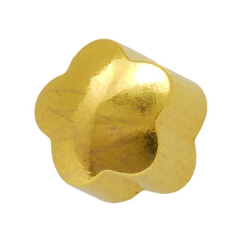 Boucles d'oreilles façonnées plaquées or Caflon®