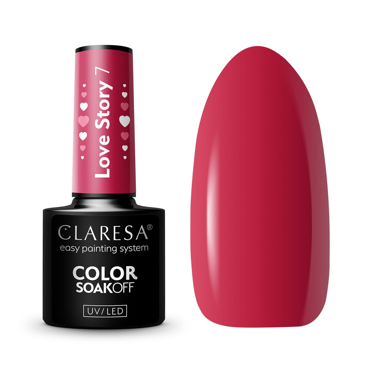 CLARESA Hybrid Polish LOVE STORY 7 - 5g - BVShop
