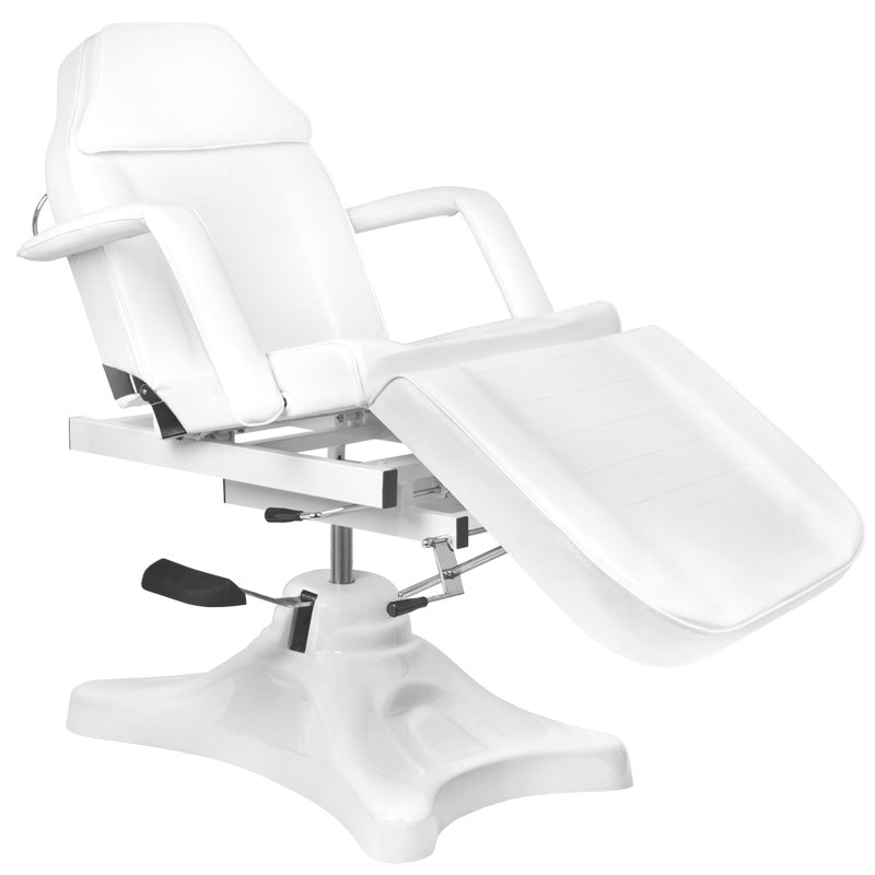 Cosmetic chair hyd. a 234d with cradle white - BVShop
