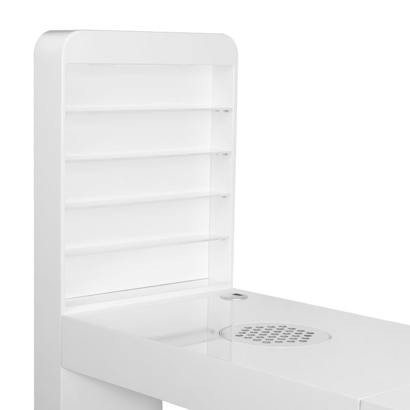 Cosmetic desk 310 white right - BVShop