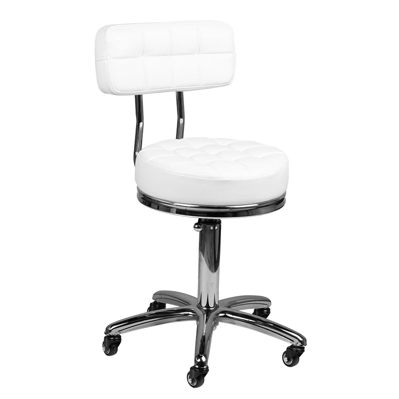 Cosmetic stool am-877 white - BVShop