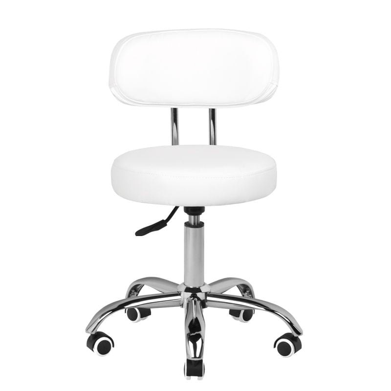 Cosmetic stool for pedicure a-007 white - BVShop