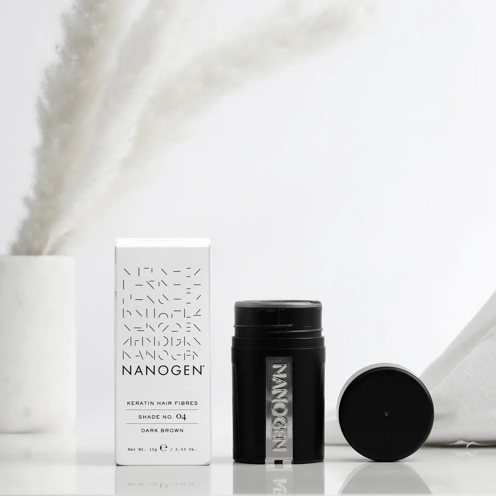 Fibres épaississantes pour cheveux Nanogen Blond foncé