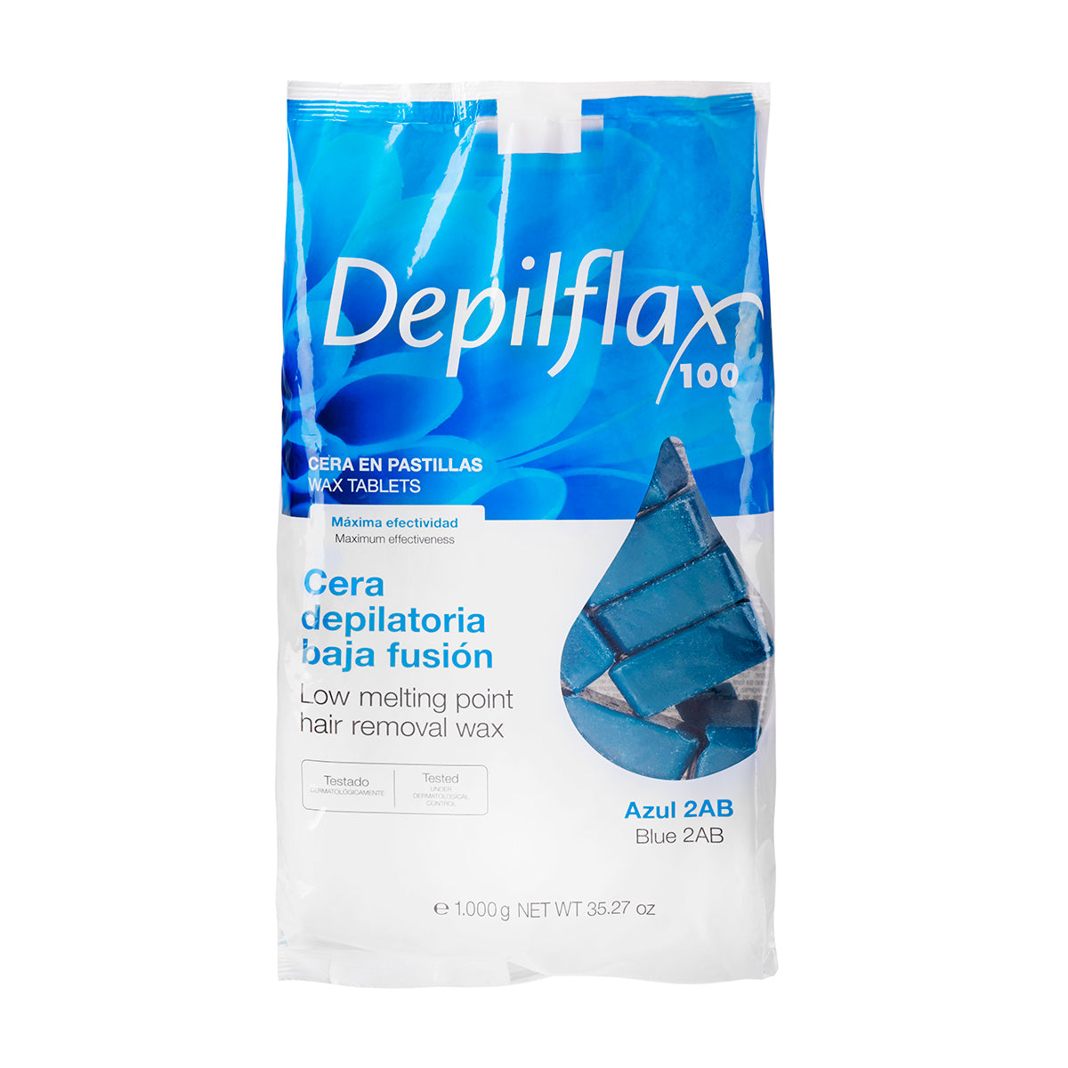 Depilflax hard wax stripless for depilation 1 kg azulene - BVShop